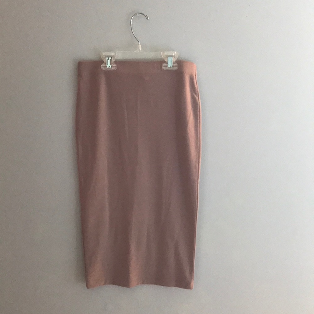 Stretch-Knit Pencil Skirt